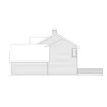 Farmhouse Plan Right Elevation - Hanover Country Home 045D-0001 - Search House Plans and More