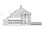 Traditional House Plan Right Elevation - Bloomfield Country Home 045D-0002 - Search House Plans and More