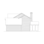 Contemporary House Plan Right Elevation - Westwood Country Home 045D-0004 - Shop House Plans and More