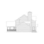 Southern House Plan Left Elevation - Trailwood Country Home 045D-0005 - Shop House Plans and More