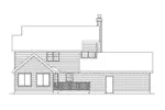 Country House Plan Rear Elevation - Trailwood Country Home 045D-0005 - Shop House Plans and More