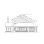 Bungalow House Plan Left Elevation - Knollwood Country Home 045D-0006 - Search House Plans and More