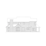 Bungalow House Plan Rear Elevation - Knollwood Country Home 045D-0006 - Search House Plans and More