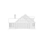 Ranch House Plan Rear Elevation - Vicksdale Cabin And Cottage Home 045D-0010 - Shop House Plans and More