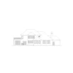 Plantation House Plan Rear Elevation - Windsor Forest Sunbelt Home 045D-0011 - Shop House Plans and More