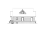Cabin & Cottage House Plan Left Elevation - Westover Compact Narrow Lot Home 045D-0013 - Shop House Plans and More
