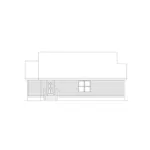 Farmhouse Plan Left Elevation - Oaktrail Quaint Cottage Home 045D-0014 - Shop House Plans and More