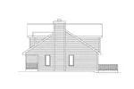 Vacation House Plan Right Elevation - Waterbury Country Home 045D-0015 - Shop House Plans and More