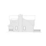 Modern House Plan Right Elevation - Waterbury Country Home 045D-0015 - Shop House Plans and More