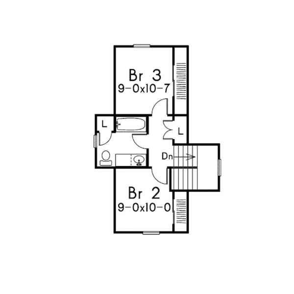 Country House Plan Second Floor - Kaywood Country Home 045D-0016 - Search House Plans and More