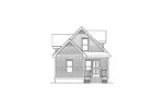Farmhouse Plan Rear Elevation - Kaywood Country Home 045D-0016 - Search House Plans and More