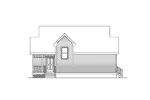 Traditional House Plan Right Elevation - Kaywood Country Home 045D-0016 - Search House Plans and More