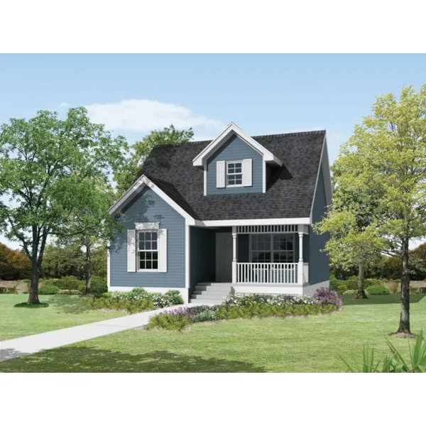 Dormer And Covered Porch Add To Country Charm