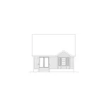 Vacation House Plan Rear Elevation - Foxland Country Home 045D-0017 - Search House Plans and More