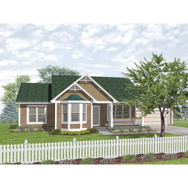 Ranch With Craftsman Style Trimwork