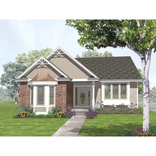 Farmhouse Style Two-Story With Covered Front Porch