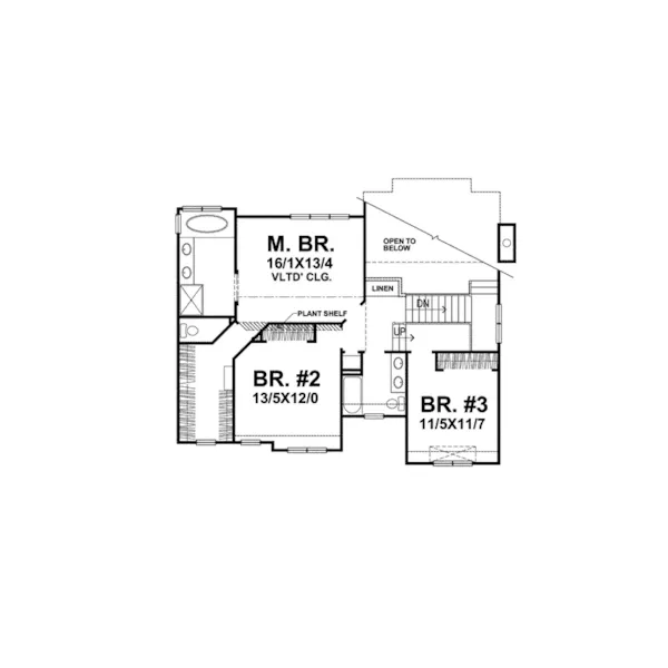 Farmhouse Plan Second Floor - Westboro Park Craftsman Home 046D-0085 - Shop House Plans and More