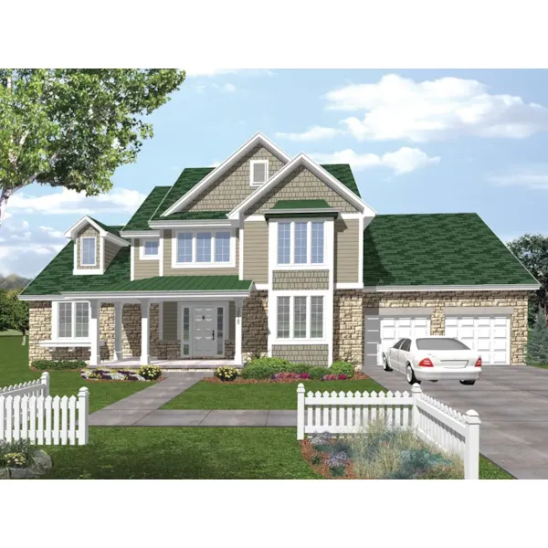 Traditional Craftsman Styled Home 