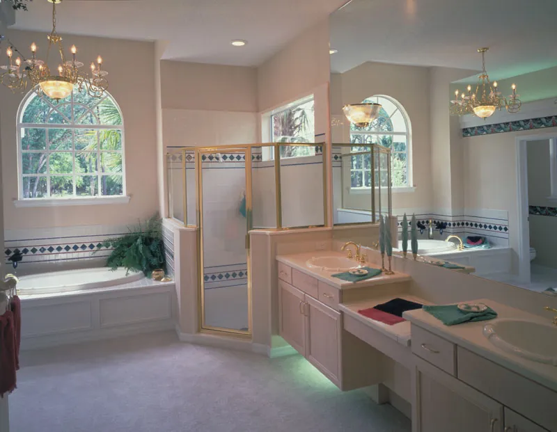 Southwestern House Plan Master Bathroom Photo 01 - Siesta Hill Florida Style Home 047D-0048 - Shop House Plans and More
