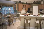 Adobe House Plans & Southwestern Home Design Kitchen Photo 01 - Dorsey Park European Home 047D-0083 - Search House Plans and More