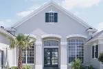 Traditional House Plan Rear Photo 01 - Palmetto Bay Sunbelt Home 047D-0146 - Shop House Plans and More