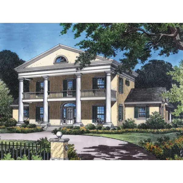 Colonial, Southern Plantation Design With Grand Appeal