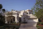 Mediterranean Style Stucco Home Designed For Privacy