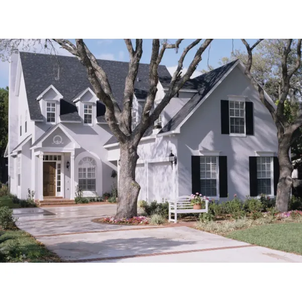 Stucco Home Has Colonial Flavor And Plenty Of Character