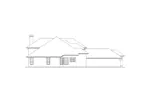 Sunbelt House Plan Left Elevation - Kensington Luxury Ranch Home 048D-0003 - Search House Plans and More