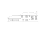 Sunbelt House Plan Right Elevation - Kensington Luxury Ranch Home 048D-0003 - Search House Plans and More