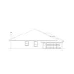 Southwestern House Plan Left Elevation - Valrico Florida Sunbelt Home 048D-0005 - Shop House Plans and More