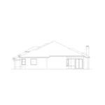 Southwestern House Plan Right Elevation - Valrico Florida Sunbelt Home 048D-0005 - Shop House Plans and More