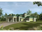 Luxury Stucco Home With Grand Porte-Cochere