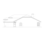 Southwestern House Plan Right Elevation - Bellerive Sunbelt Ranch Home 048D-0009 - Search House Plans and More