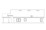 Sunbelt House Plan Right Elevation - Sunridge Sunbelt Ranch Home 048D-0011 - Shop House Plans and More