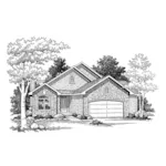 House Plan Front of Home 051D-0004