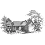 House Plan Front of Home 051D-0043