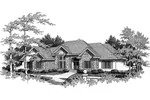 House Plan Front of Home 051D-0048