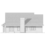 Traditional House Plan Rear Elevation - Mendota Spring Ranch Home 051D-0061 - Shop House Plans and More