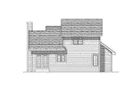 Georgian House Plan Rear Elevation - Lupine Georgian Home 051D-0082 - Shop House Plans and More