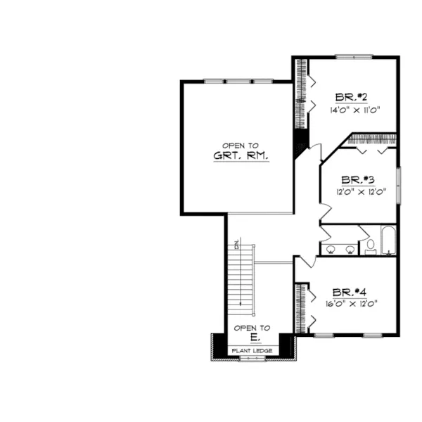 Luxury House Plan Second Floor - Pebblecreek Luxury Home 051D-0088 - Shop House Plans and More