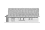 Traditional House Plan Rear Elevation - Clooney Country Home 051D-0090 - Search House Plans and More