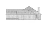 Traditional House Plan Right Elevation - Carmichael Ranch Home 051D-0107 - Search House Plans and More