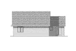 Traditional House Plan Rear Elevation - Slyvester Country Home 051D-0119 - Shop House Plans and More