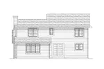 Traditional House Plan Rear Elevation - Alpine Lawn Country Farmhouse 051D-0120 - Search House Plans and More