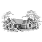 House Plan Front of Home 051D-0123