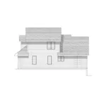 Traditional House Plan Rear Elevation - Dobson Traditional Home 051D-0140 - Search House Plans and More