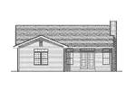 Ranch House Plan Rear Elevation - Windford Traditional Ranch Home 051D-0147 - Shop House Plans and More