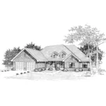 House Plan Front of Home 051D-0148