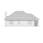 Traditional House Plan Rear Elevation - Hope Haven Ranch Home 051D-0149 - Search House Plans and More